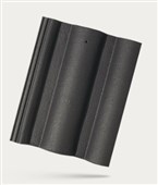 BRAMAC ŘÍMSKÁ TAŠKA - betonová taška základní 1/1 - ebenově černá